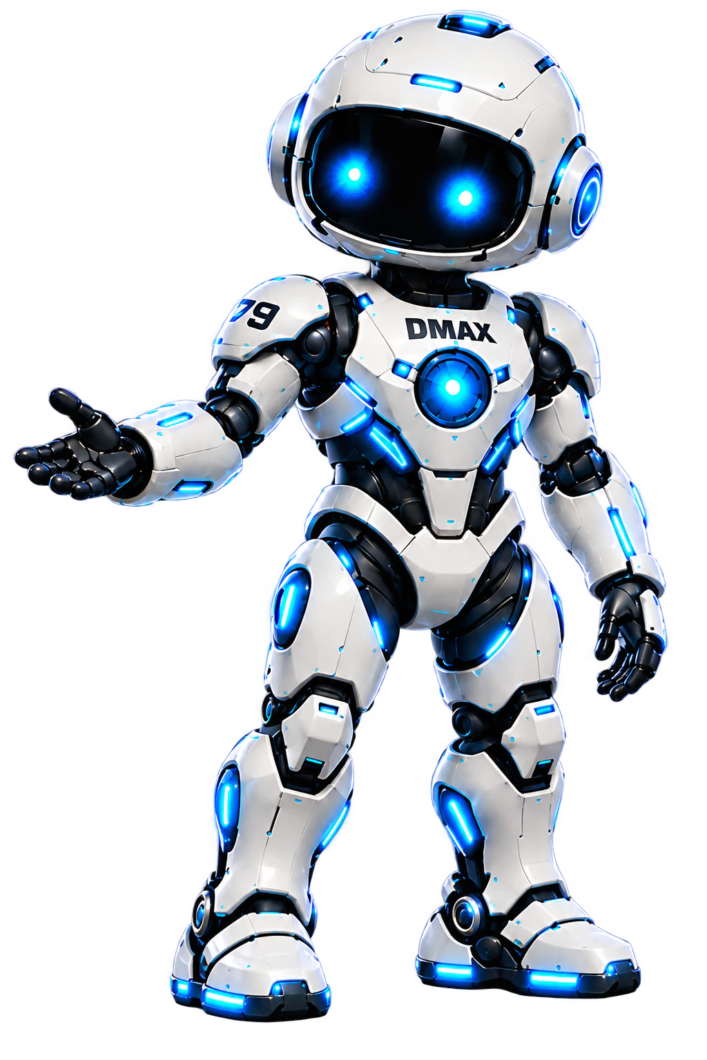 DMAX, the Blueamber robot